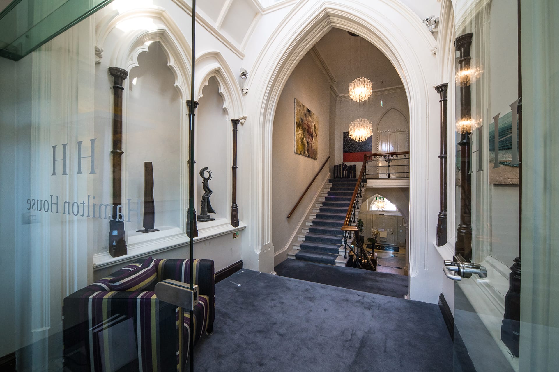Hamilton House - stairway